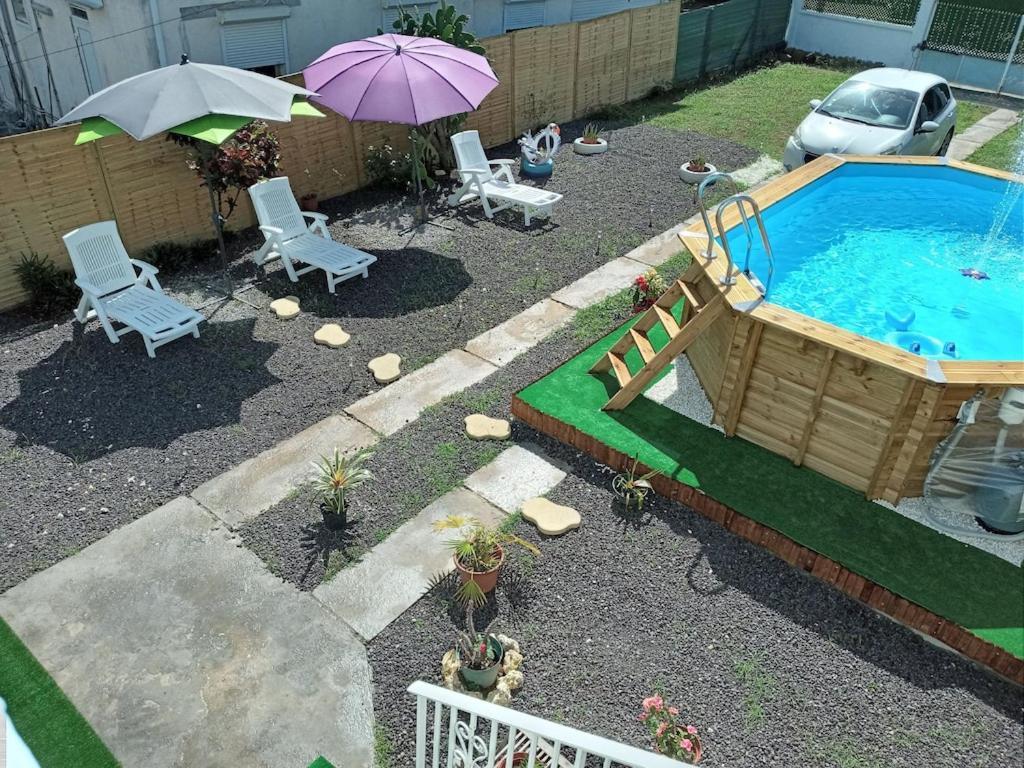 Villa Les Flamboyants 珀蒂堡 外观 照片